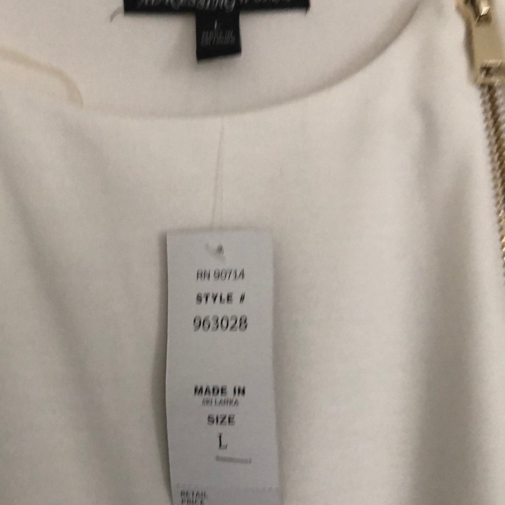 One white dress